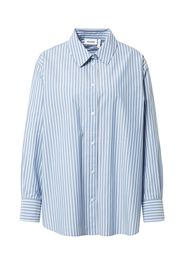 WEEKDAY Camicia da donna 'Edyn'  blu chiaro / bianco