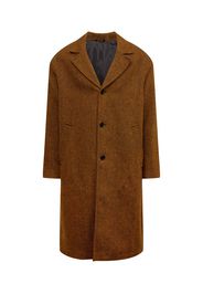 WEEKDAY Cappotto di mezza stagione 'Albin'  aragosta / nero