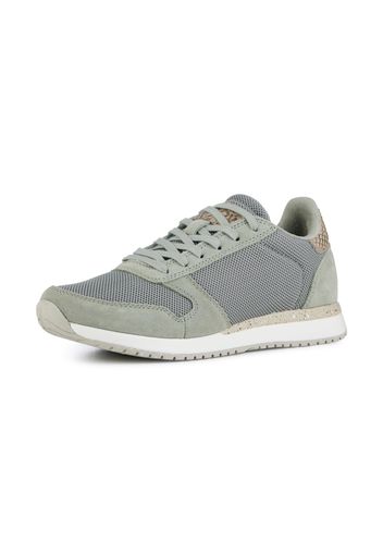 WODEN Sneaker bassa 'Ydun Fifty'  broccato / grigio argento / verde chiaro