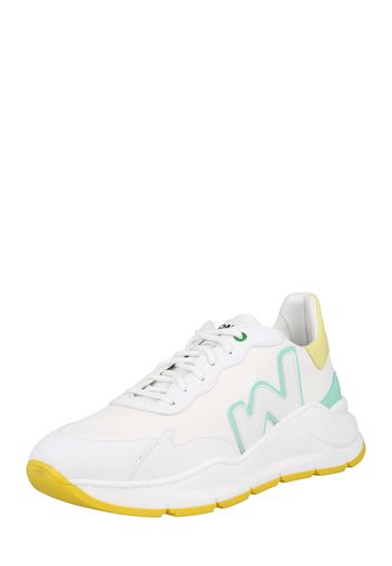 WOMSH Sneaker bassa  bianco / menta / canna