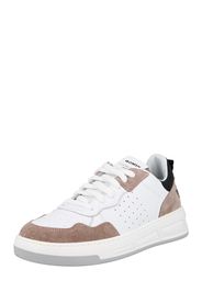 WOMSH Sneaker bassa 'HYPER'  bianco / nero / marrone chiaro