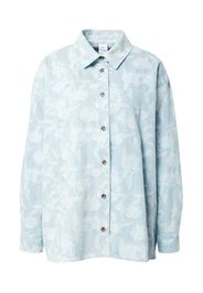 Won Hundred Camicia da donna  blu chiaro / bianco