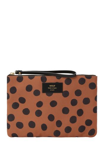 Wouf Pochette 'Janne'  marrone / nero