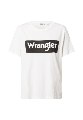 WRANGLER Maglietta  offwhite / nero