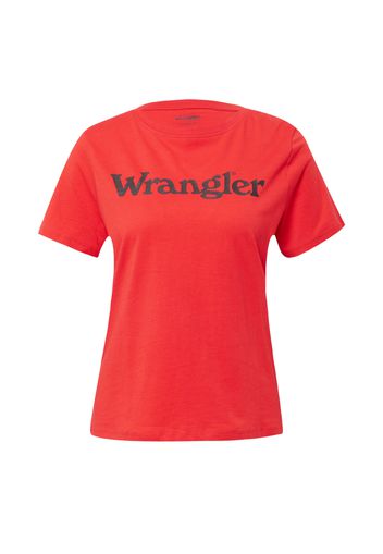 WRANGLER Maglietta  rosso / nero