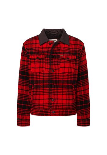 WRANGLER Giacca di mezza stagione  rosso / nero