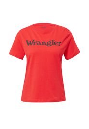 WRANGLER Maglietta  rosso / nero