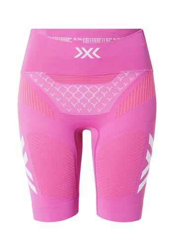 X-BIONIC Pantaloni sportivi  orchidea / bianco / rosa chiaro