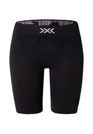 X-BIONIC Pantaloni sportivi  nero / offwhite