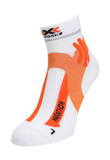 X-SOCKS Calzino sportivo 'MARATHON'  bianco / nero / arancione / grigio