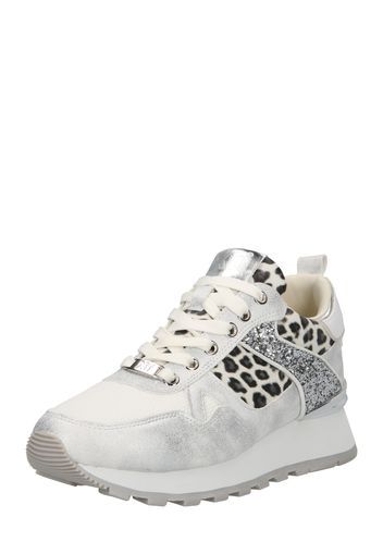 Xti Sneaker bassa  beige / nero / argento / bianco