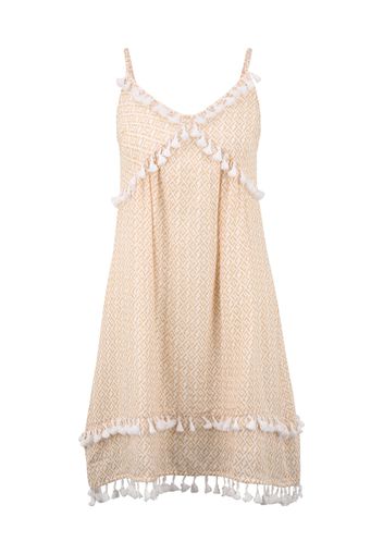 Y.A.S Petite Abito 'Franca'  beige chiaro / bianco