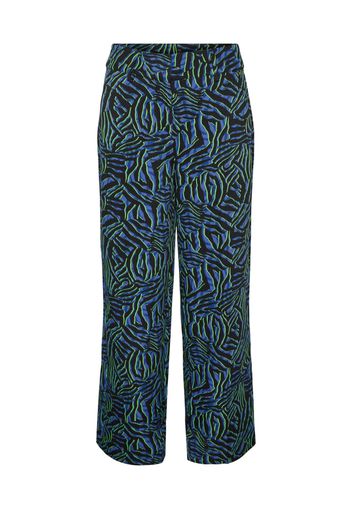 Y.A.S Pantaloni  blu / blu cobalto / verde neon / nero