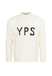 Young Poets Pullover 'Edward'  nero / bianco naturale