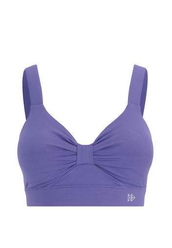 Yvette Sports Reggiseno sportivo 'Adelaide'  lilla scuro / bianco