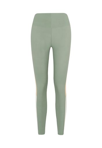 Yvette Sports Pantaloni sportivi 'Carly'  giallo / verde chiaro / bianco
