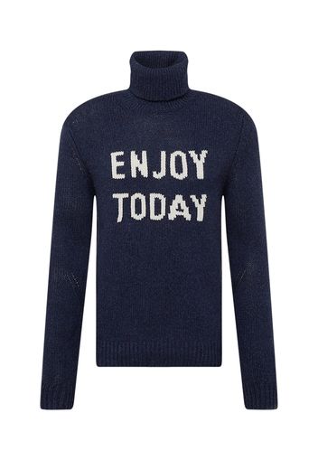 Zadig & Voltaire Pullover 'BOBBY'  blu scuro / bianco