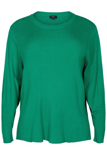 Zizzi Pullover 'Mella'  verde erba