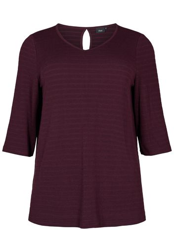 Zizzi Camicia da donna 'DOLLY'  rosso vino