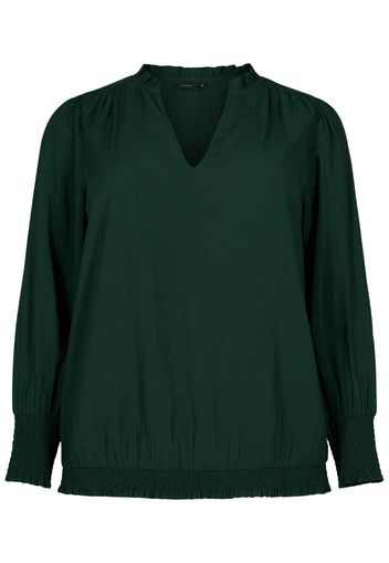 Zizzi Camicia da donna 'XCLARU'  verde scuro