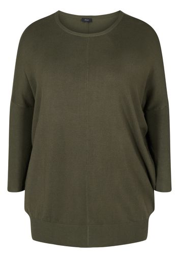 Zizzi Pullover 'MCARRIE'  abete