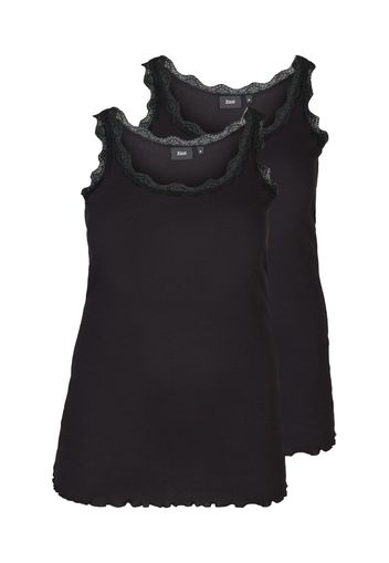 Zizzi Top 'Liv'  nero