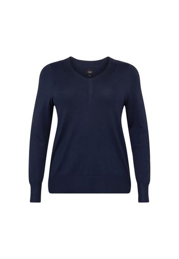 Zizzi Pullover 'CACARRIE'  navy