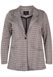 Zizzi Blazer 'MADDISON'  beige / castano / pueblo