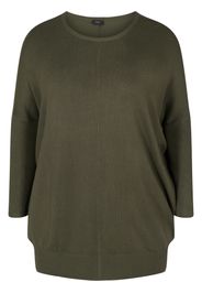 Zizzi Pullover 'MCARRIE'  abete