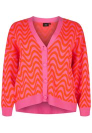 Zizzi Giacchetta 'Ave'  arancione neon / rosa chiaro