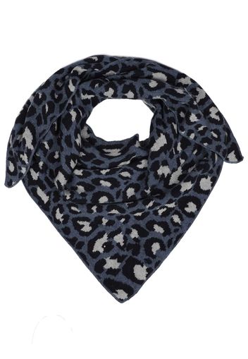 Zwillingsherz Foulard 'Dreieckstuch Leo'  blu / bianco