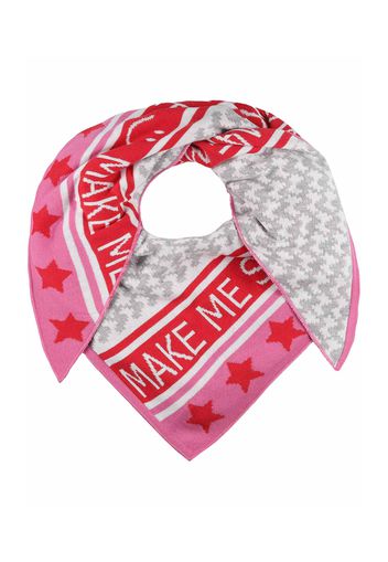 Zwillingsherz Foulard 'Hahnentritt Smile'  rosa / colori misti