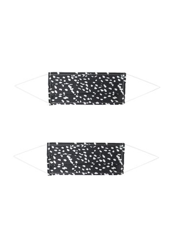 Zwillingsherz Foulard '2er Pack Dotty'  nero / bianco