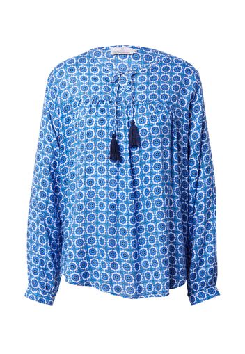 Zwillingsherz Camicia da donna 'Yumi'  blu / blu chiaro / bianco