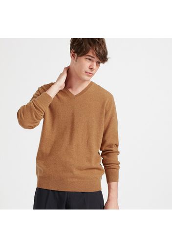 MAGLIONE CASHMERE COLLO A V UOMO