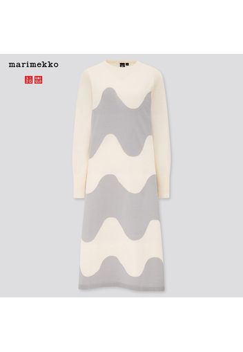 Vestito A Trapezio Marimekko Misto Lana Merino Donna