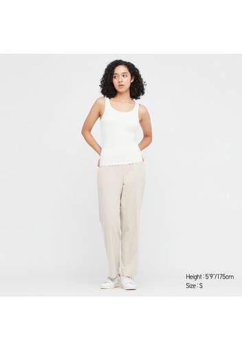 Uniqlo Poliestere Canotta Airism Con Reggiseno - Bianco - Xxs