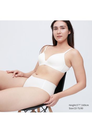 Uniqlo Reggiseno Senza Ferretto 3D - Bianco - 0/1 F G