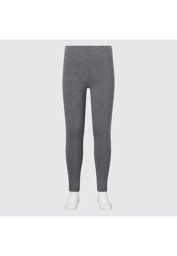 Uniqlo Leggings Bambina Cotone - Grigio Scuro