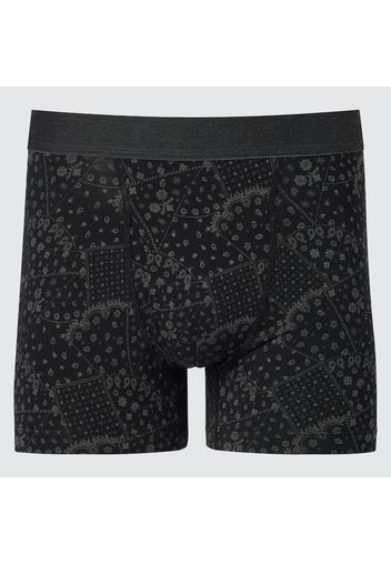 Uniqlo Boxer Cotone Patchwork - Nero