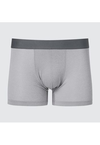 Uniqlo Poliestere Boxer Airism Vita Bassa - Grigio Chiaro