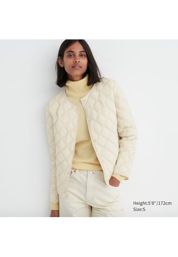 Uniqlo Giacca Imbottita Calda Trapuntata - Bianco