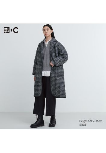 Uniqlo Cappotto Oversized Trapuntato Uniqlo : C - Grigio