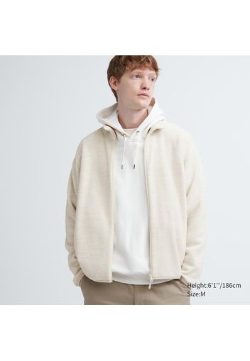 Uniqlo Giacca In Pile - Bianco