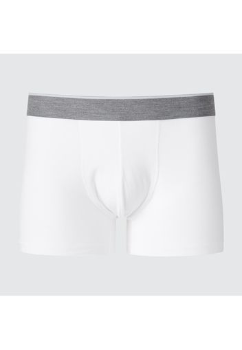 Uniqlo Boxer Cotone Vita Bassa - Bianco