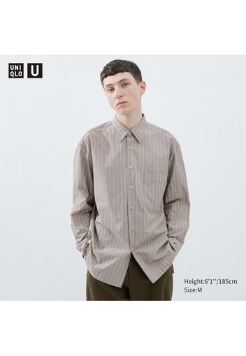 Uniqlo Cotone Camicia Casual - Grigio