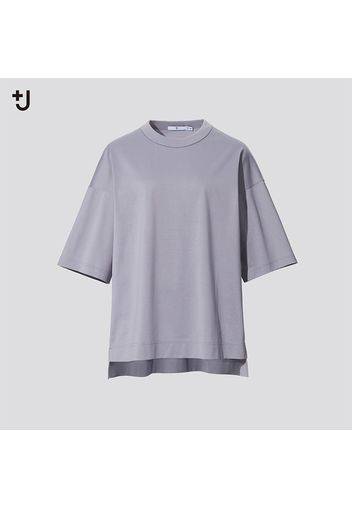 T-Shirt +J Cotone Supima Taglio Largo Donna