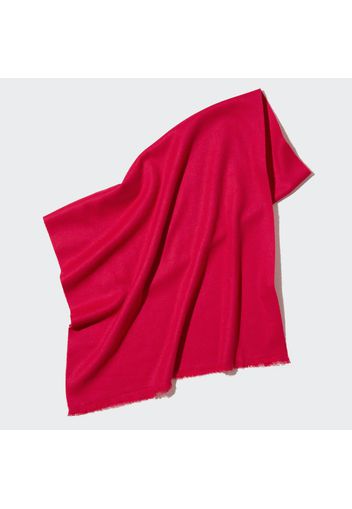 Uniqlo Lana Stola Misto Cashmere - Rosso - One Size