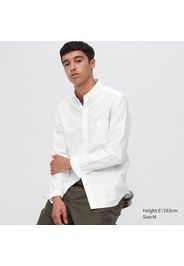 Uniqlo Cotone Camicia Oxford Slim - Bianco - Xxs