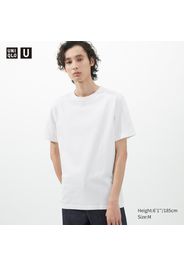 Uniqlo U Cotone T-Shirt Girocollo - Bianco